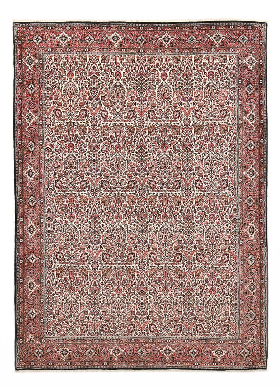 Persisk tæppe - Bijar - 353 x 257 cm - rust