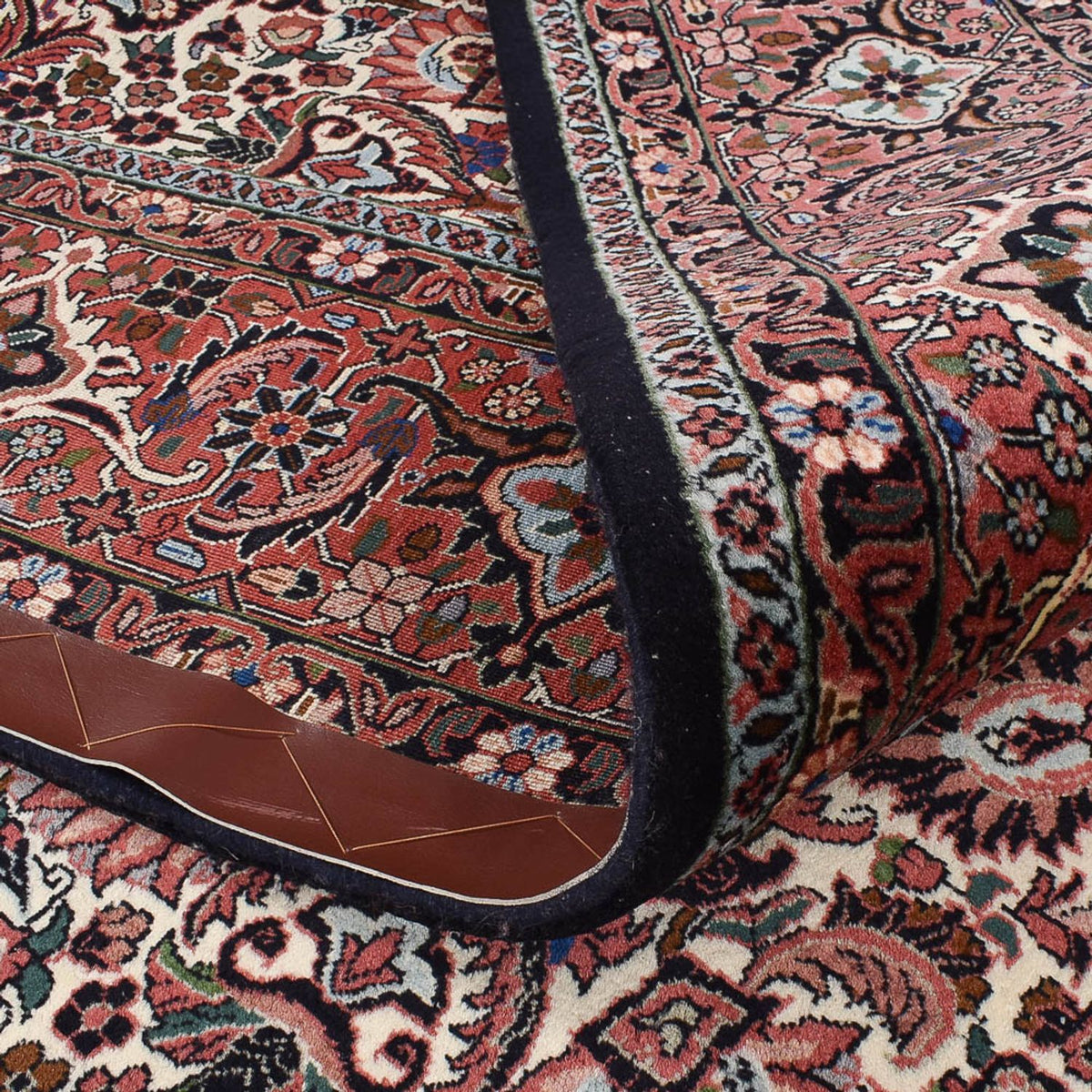 Persisk tæppe - Bijar - 353 x 257 cm - rust