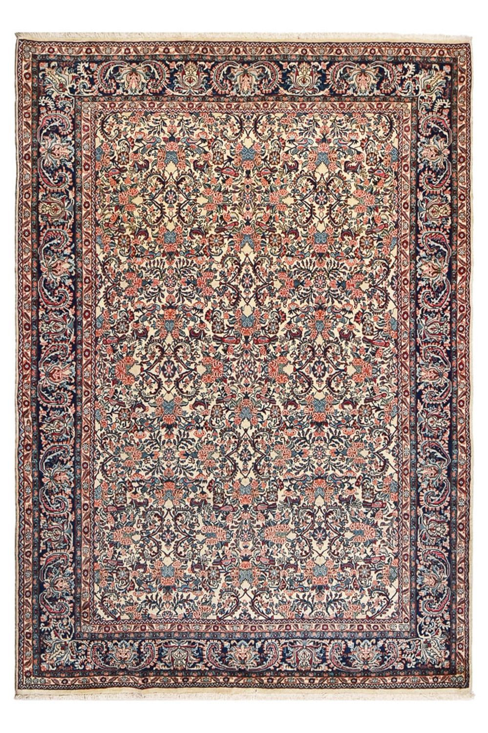 Persisk tæppe - Bijar - 288 x 203 cm - rust