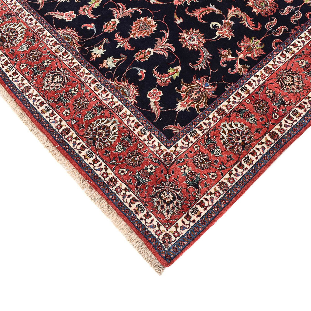 Persisk tæppe - Bijar - 298 x 202 cm - mørkeblå