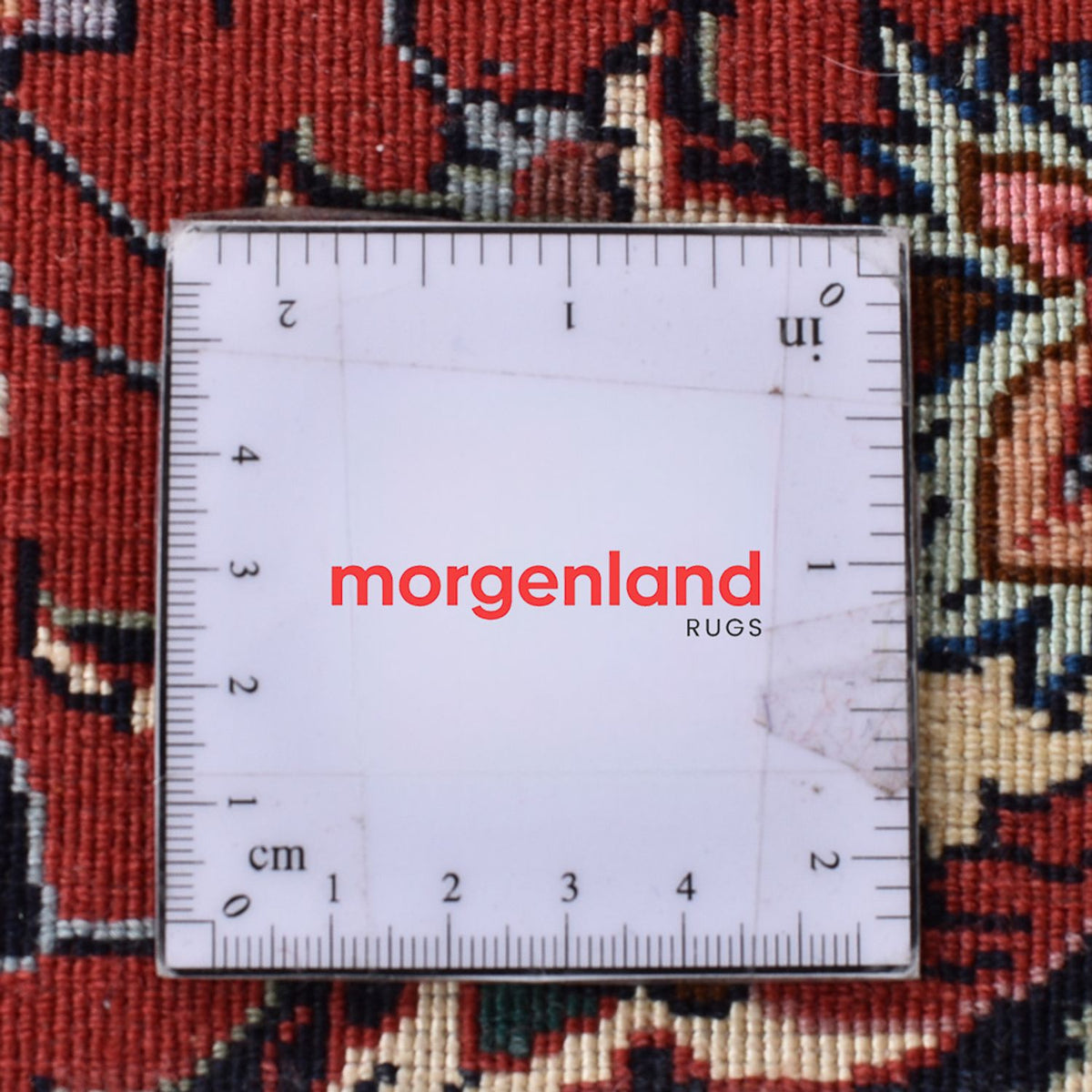 Persisk tæppe - Bijar - 400 x 301 cm - mørkeblå