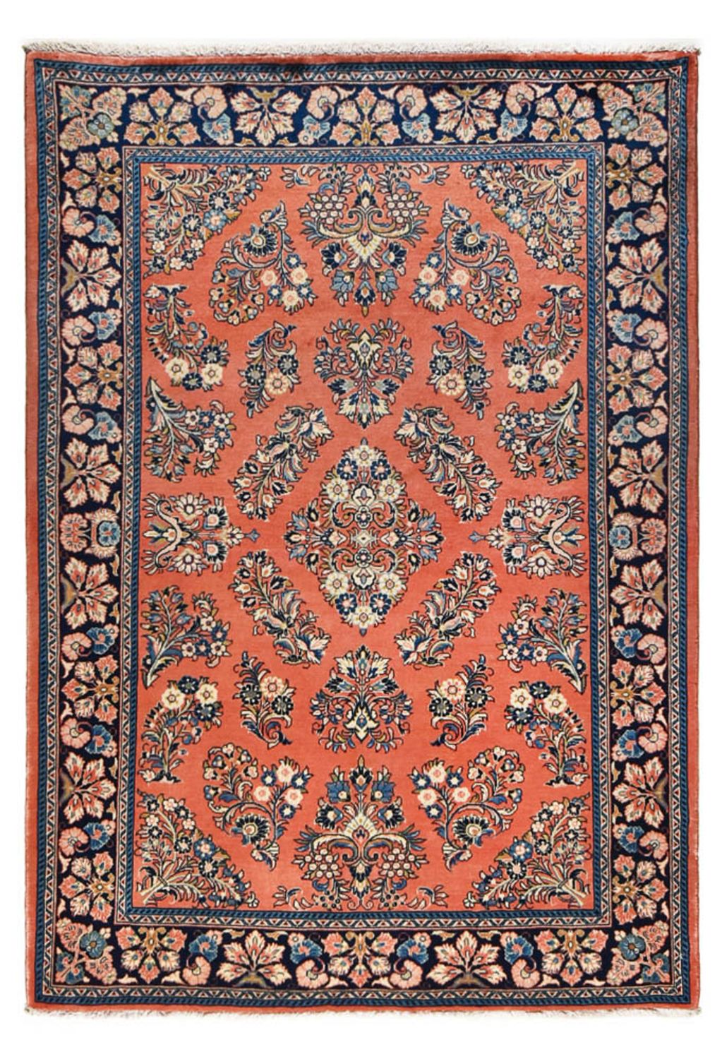 Persisk tæppe - Classic - 205 x 139 cm - orange