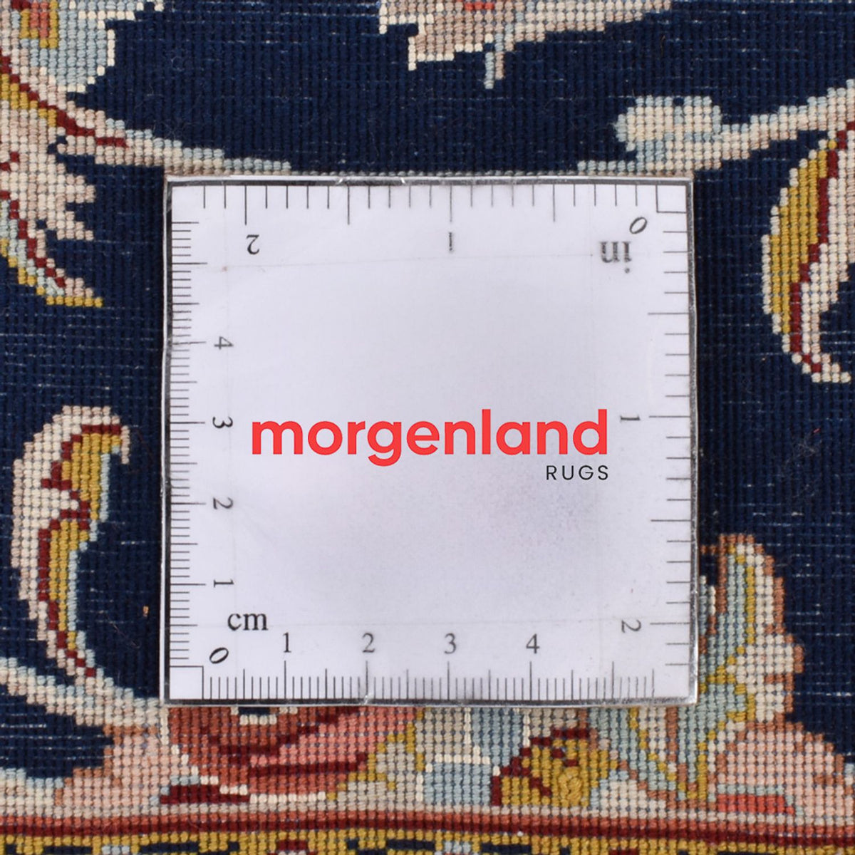 Løber Persisk tæppe - Ghom - Royal - 244 x 58 cm - mørkeblå