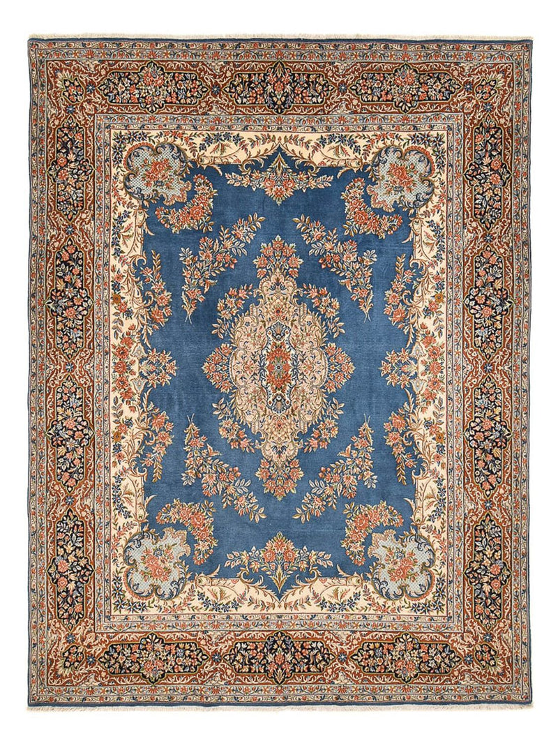 Persisk tæppe - Royal - 313 x 234 cm - blå