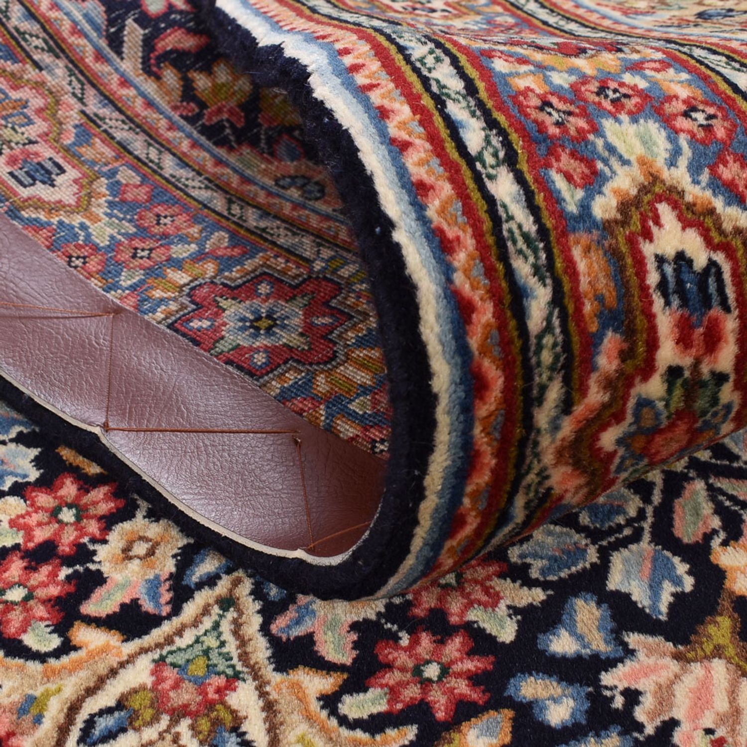 Løber Persisk tæppe - Royal - 378 x 77 cm - mørk beige