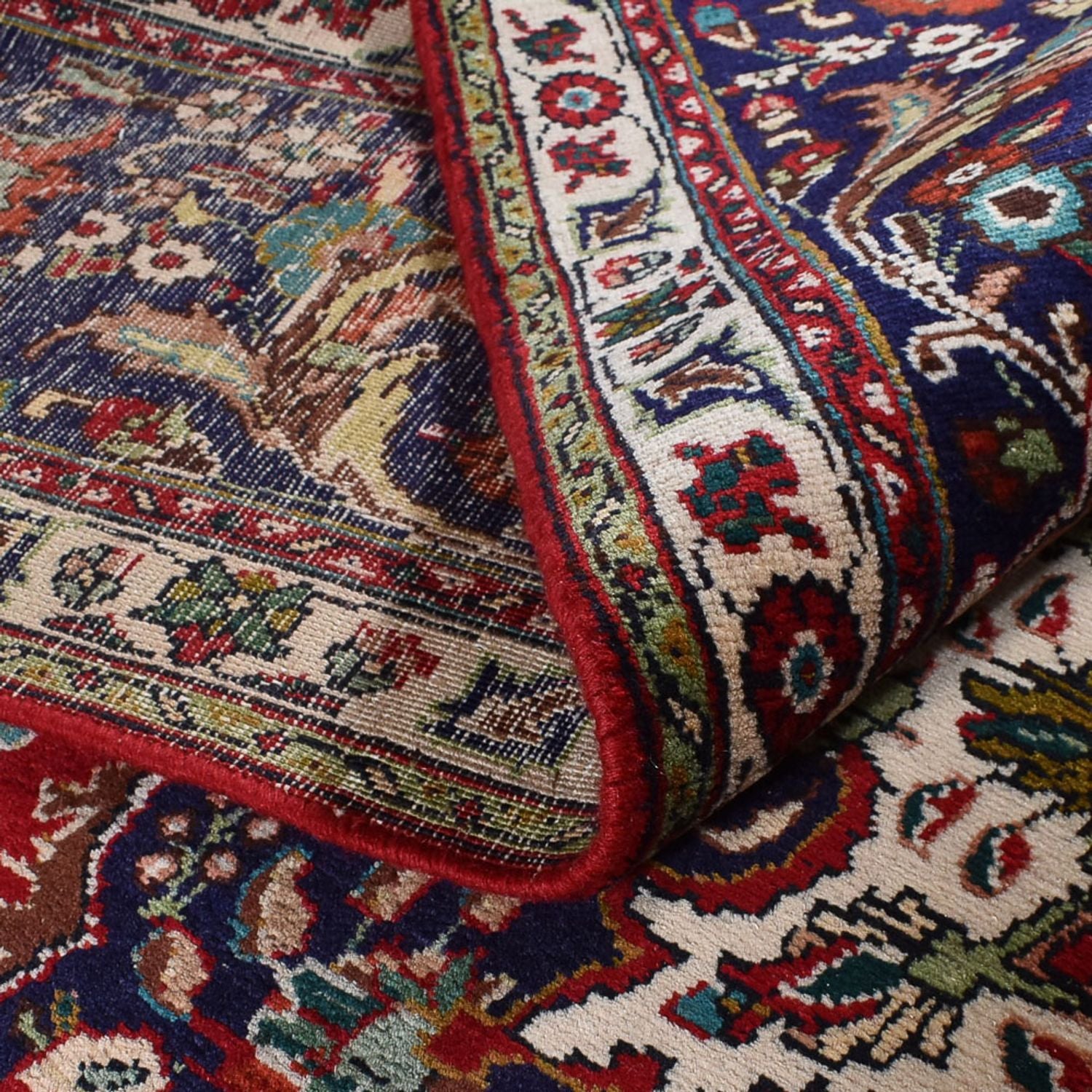 Persisk tæppe - Tabriz - Royal - 387 x 300 cm - rød