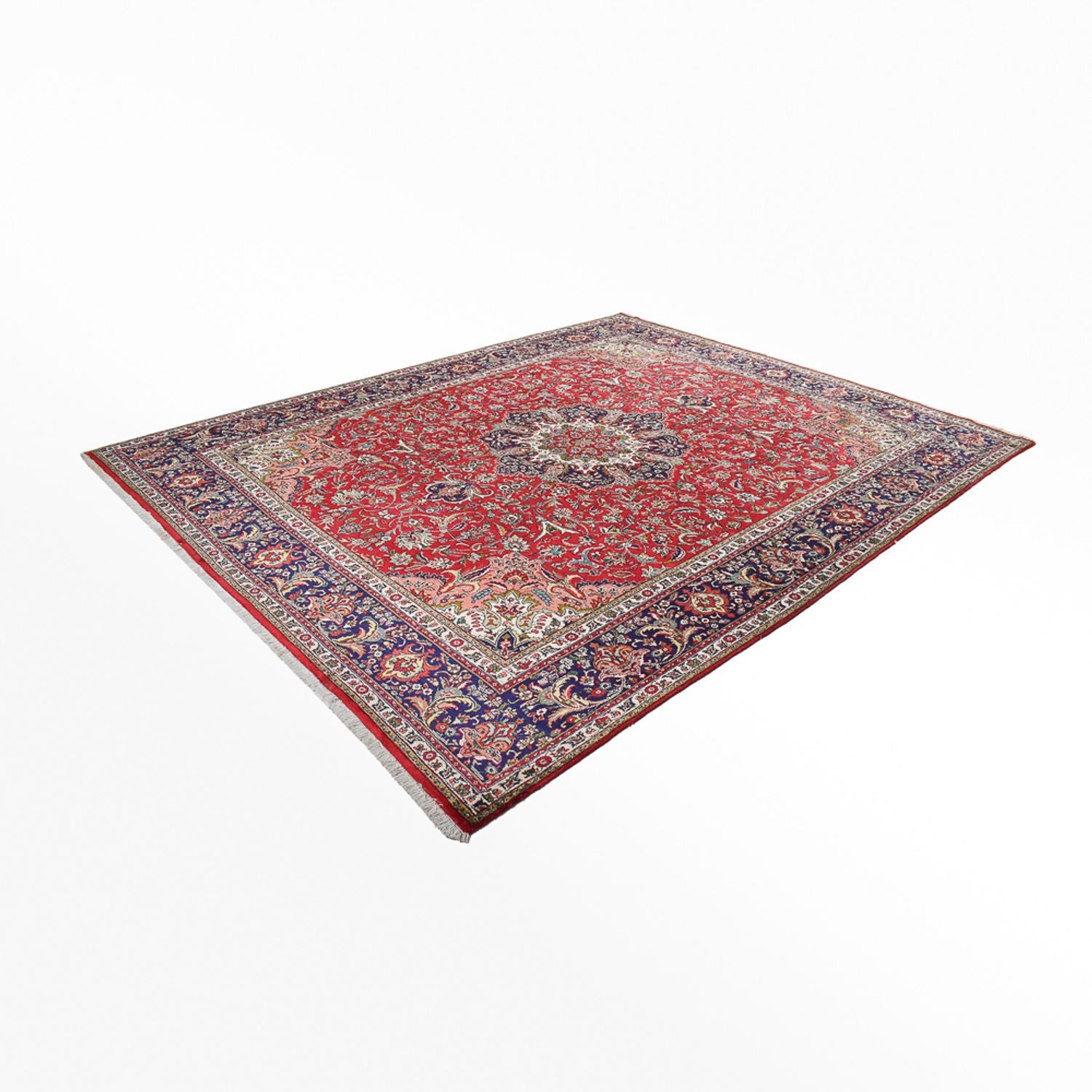 Persisk tæppe - Tabriz - Royal - 387 x 300 cm - rød