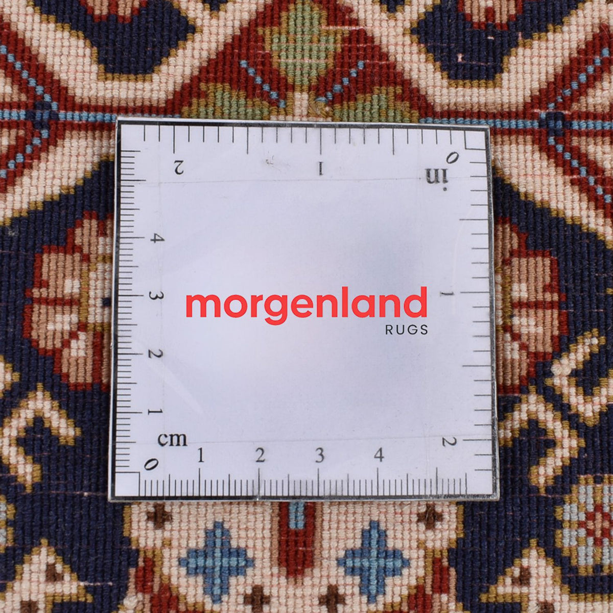 Løber Persisk tæppe - Ghom - Royal - 193 x 51 cm - mørk beige