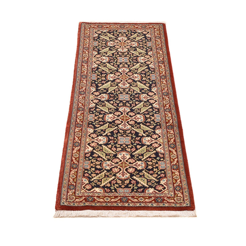 Løber Persisk tæppe - Ghom - Royal - 150 x 54 cm - mørk beige