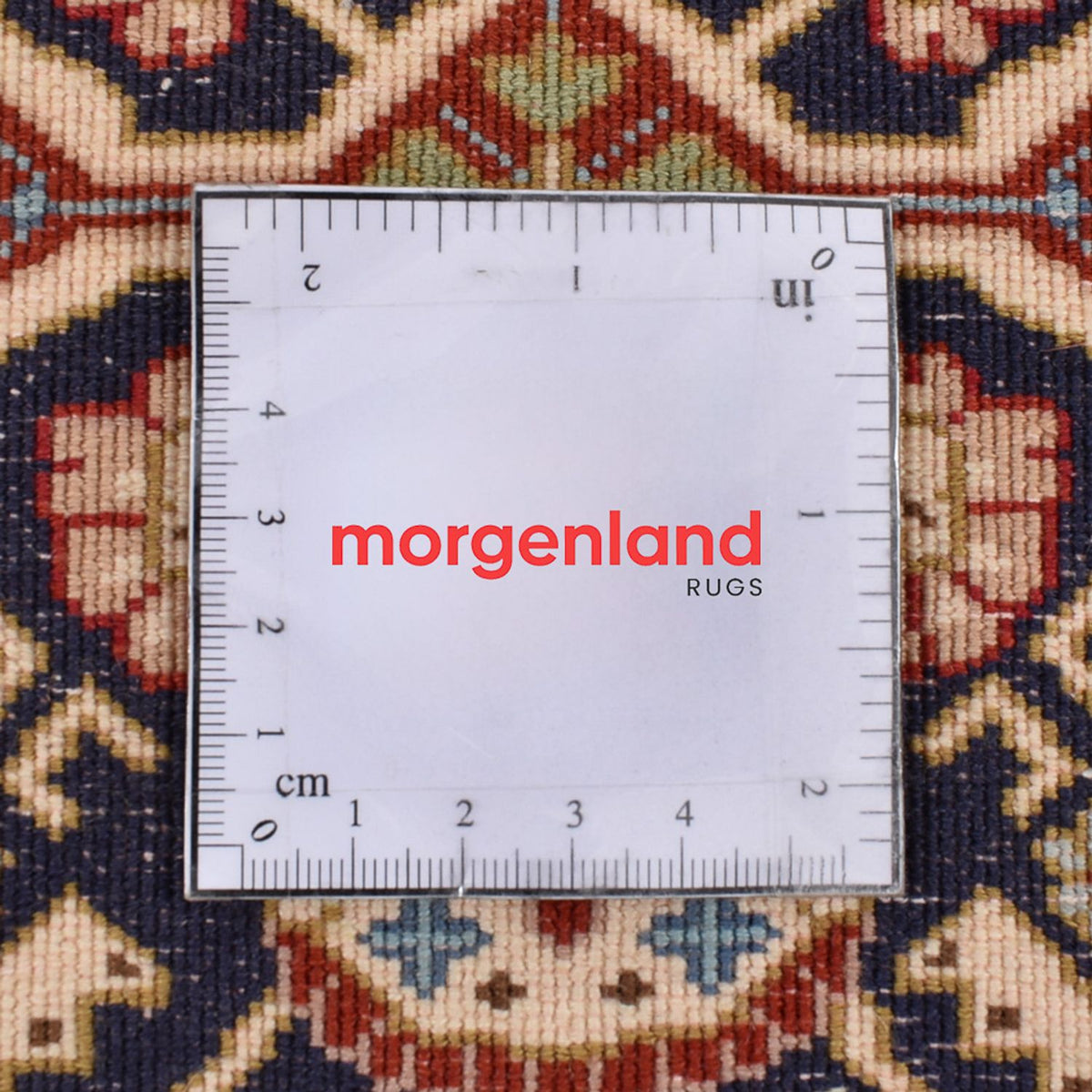 Løber Persisk tæppe - Ghom - Royal - 150 x 54 cm - mørk beige