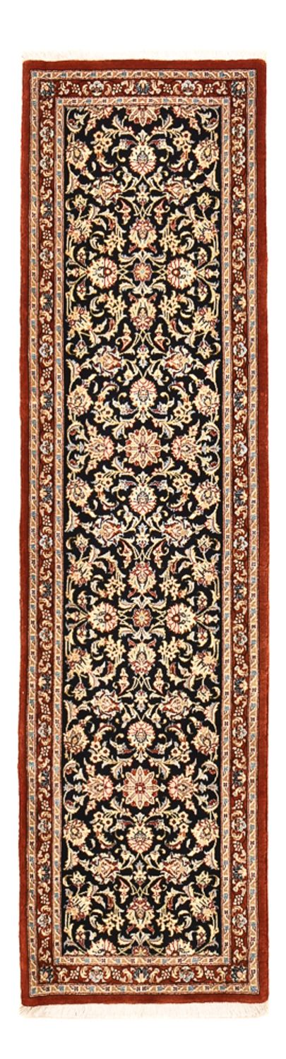 Løber Persisk tæppe - Ghom - Royal - 201 x 54 cm - mørk beige