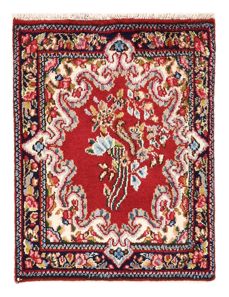 Persisk tæppe - Royal - 56 x 45 cm - rød