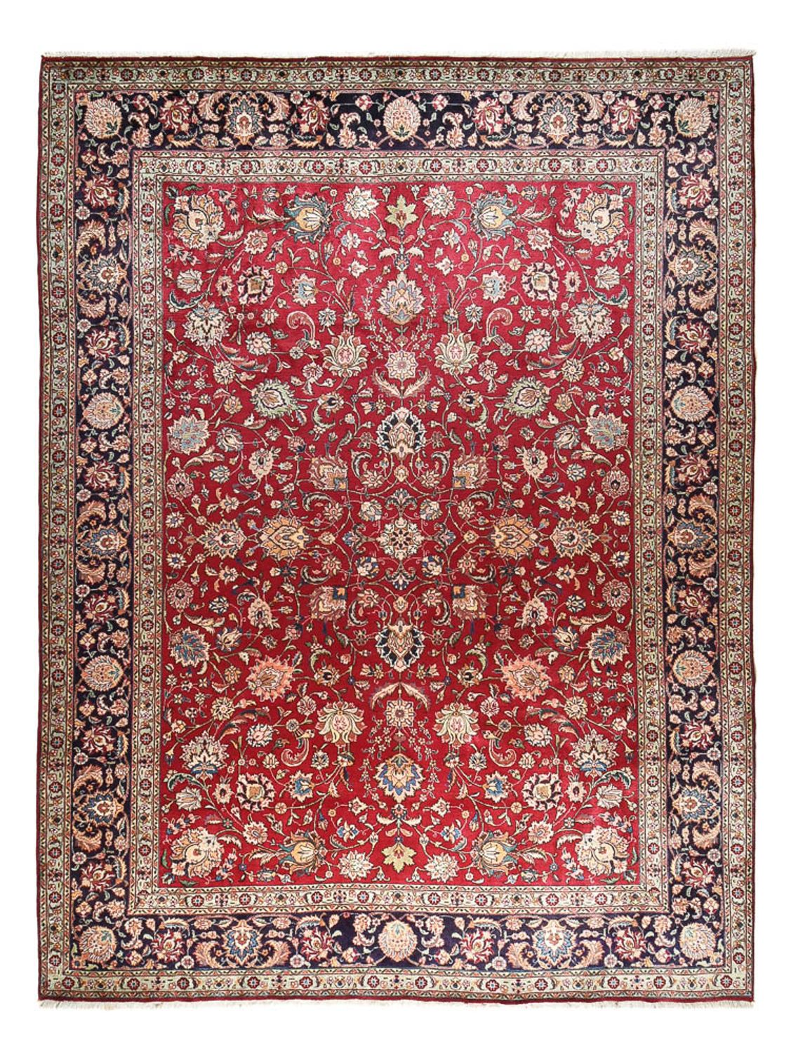 Persisk tæppe - Tabriz - Royal - 400 x 290 cm - rød