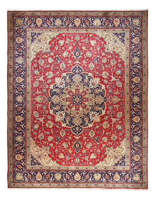 Persisk tæppe - Tabriz - Royal - 400 x 310 cm - rød