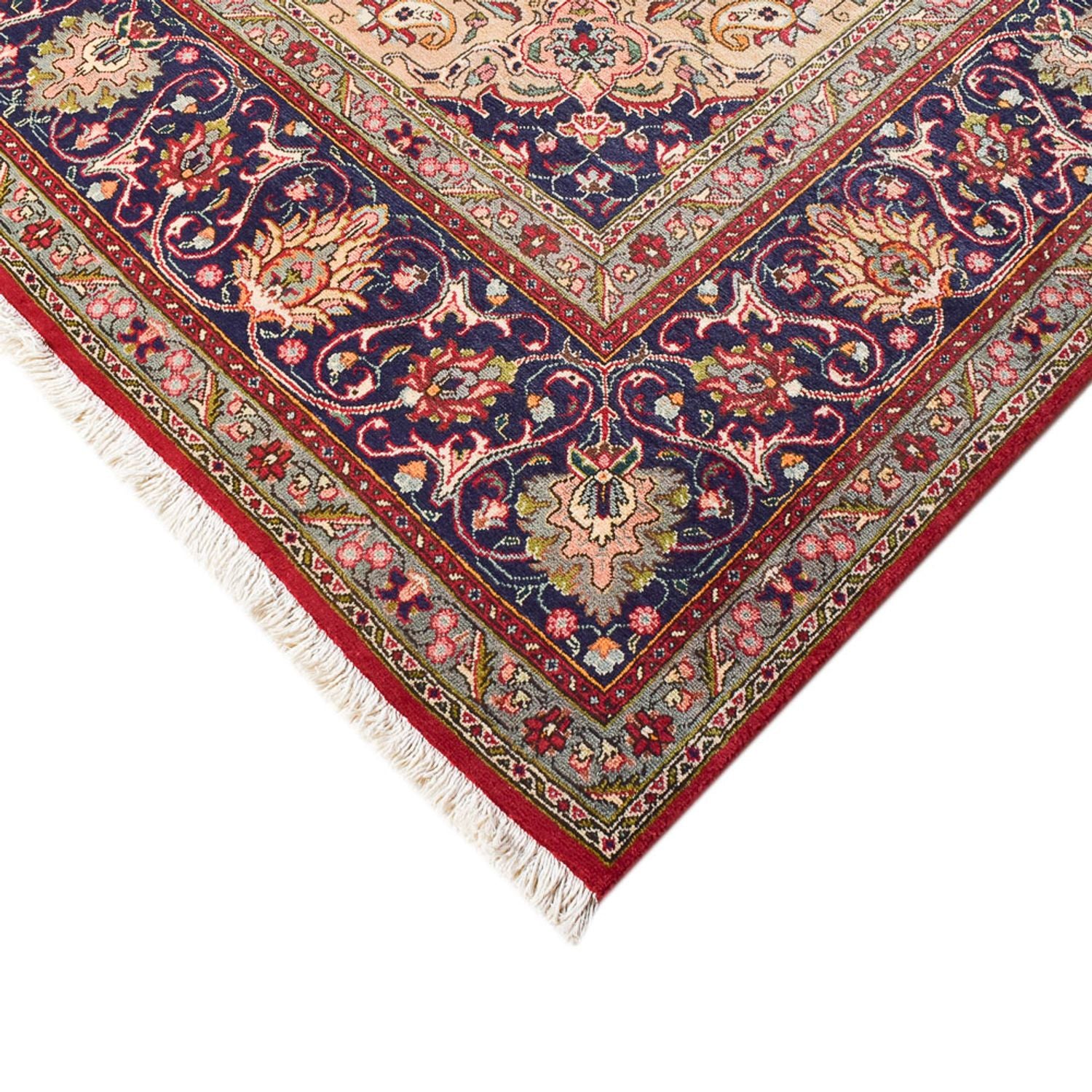 Persisk tæppe - Tabriz - Royal - 400 x 310 cm - rød