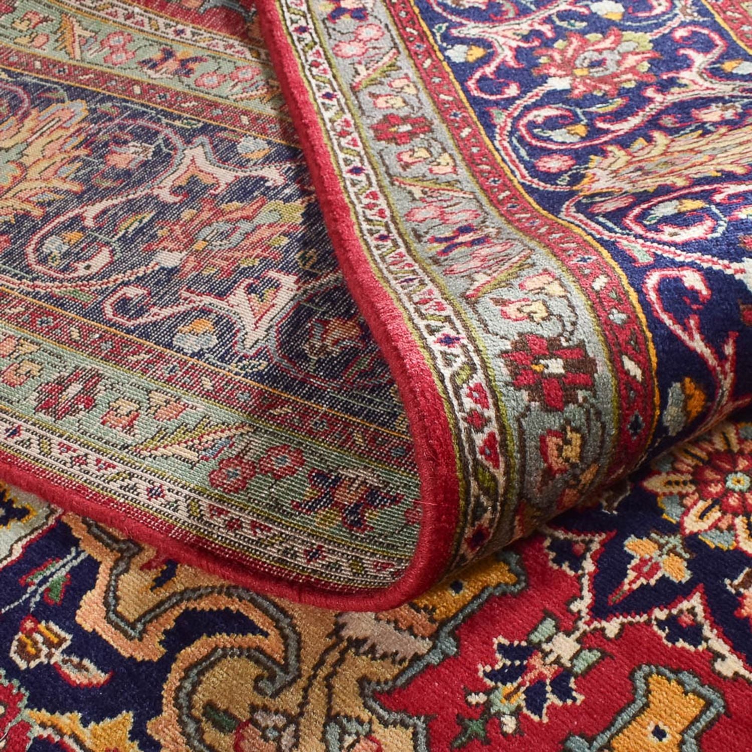 Persisk tæppe - Tabriz - Royal - 400 x 310 cm - rød