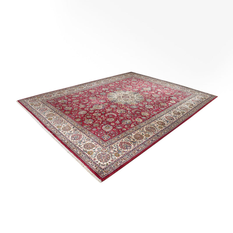 Persisk tæppe - Tabriz - Royal - 418 x 318 cm - rød