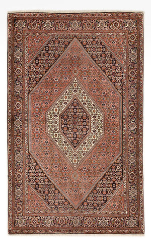 Persisk tæppe - Bijar - 251 x 150 cm - rust