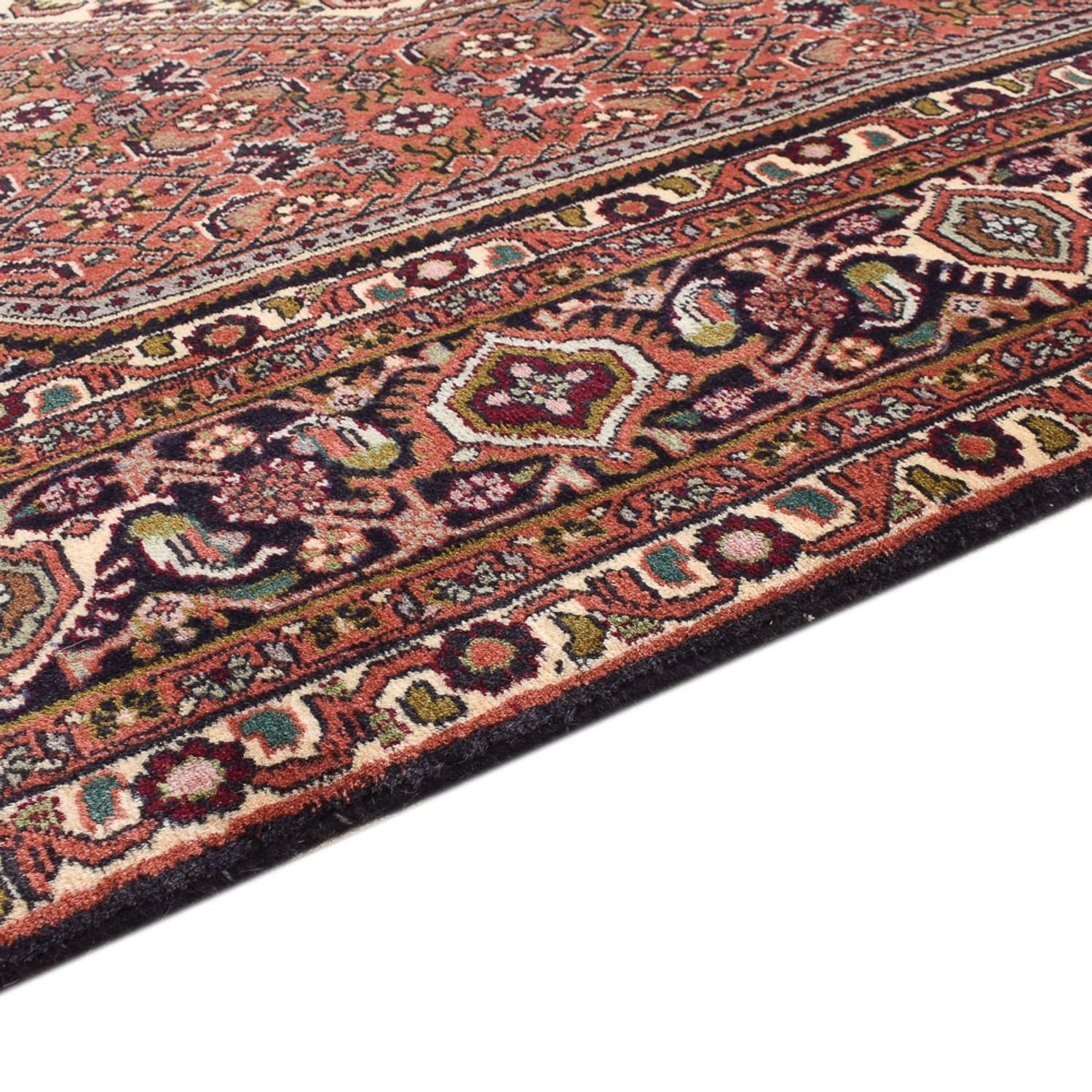 Persisk tæppe - Bijar - 251 x 150 cm - rust