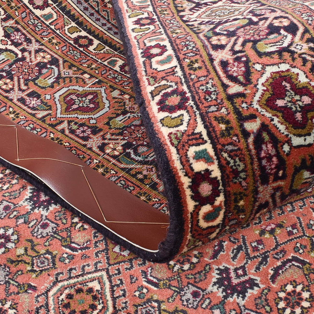 Persisk tæppe - Bijar - 251 x 150 cm - rust