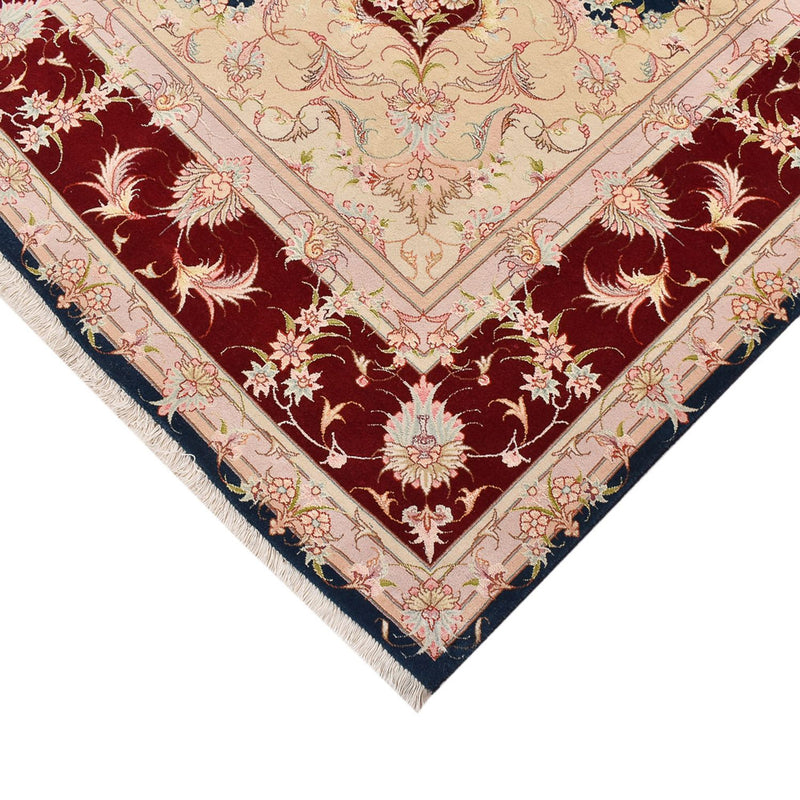 Persisk tæppe - Tabriz - Royal - 287 x 202 cm - mørkeblå