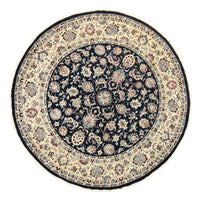 Persisk tæppe - Classic - 235 x 235 cm - mørkeblå