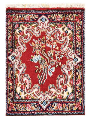 Persisk tæppe - Royal - 60 x 46 cm - rød