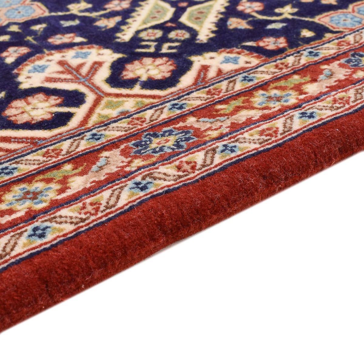 Løber Persisk tæppe - Ghom - Royal - 204 x 55 cm - mørk beige