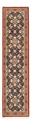 Løber Persisk tæppe - Ghom - Royal - 204 x 55 cm - mørk beige
