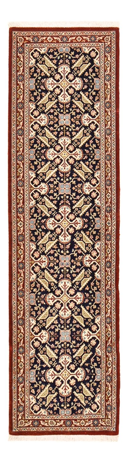 Løber Persisk tæppe - Ghom - Royal - 195 x 55 cm - mørk beige