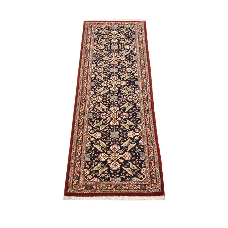 Løber Persisk tæppe - Ghom - Royal - 195 x 55 cm - mørk beige