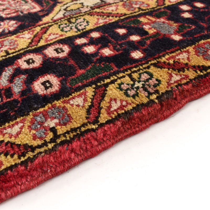 Løber Persisk tæppe - Nomadisk - 442 x 118 cm - lysrød