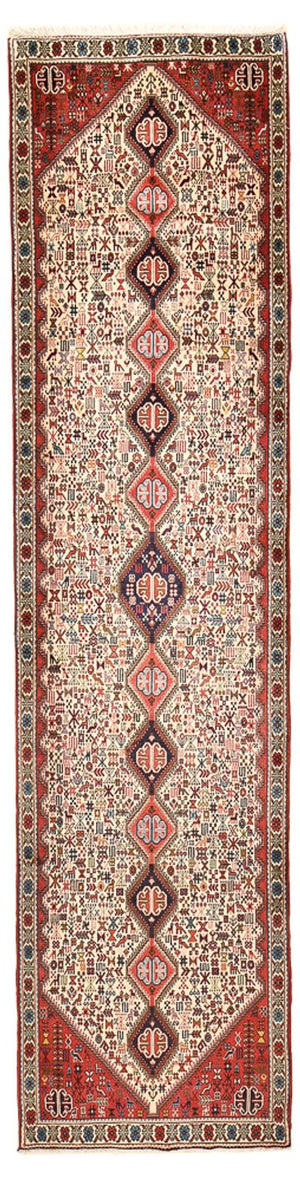Løber Persisk tæppe - Nomadisk - 390 x 97 cm - beige