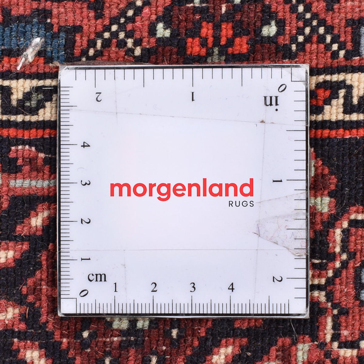 Persisk tæppe - Nomadisk - 115 x 76 cm - lysrød