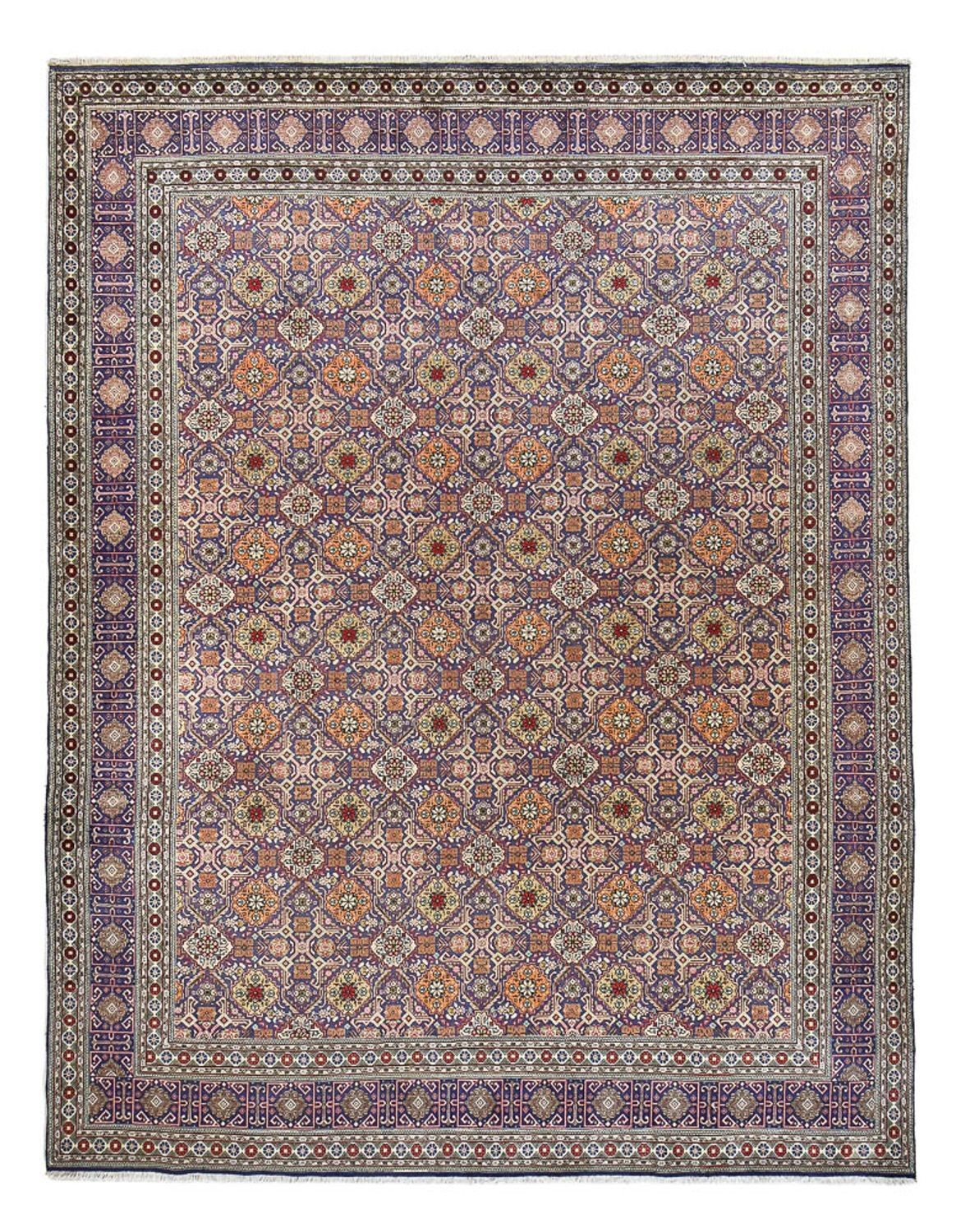 Persisk tæppe - Tabriz - Royal - 400 x 312 cm - lys brun