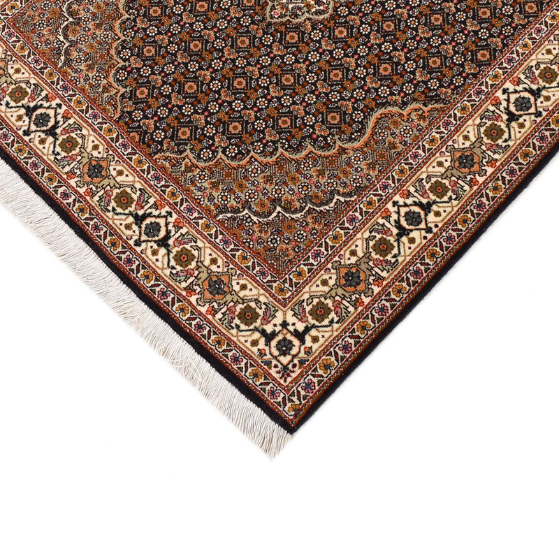 Løber Persisk tæppe - Tabriz - Royal - 392 x 67 cm - mørk beige