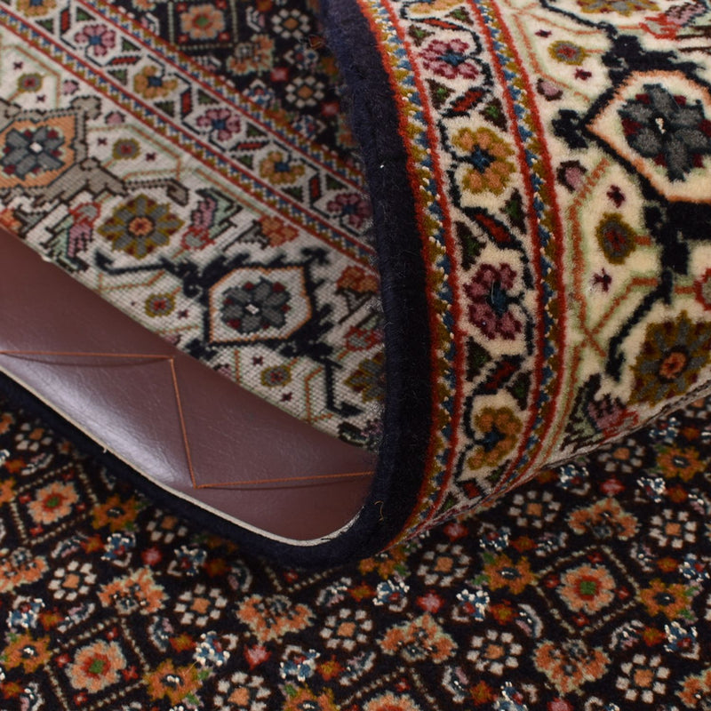 Løber Persisk tæppe - Tabriz - Royal - 392 x 67 cm - mørk beige