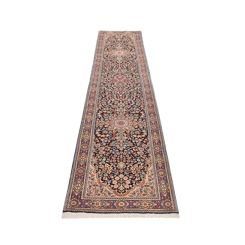 Løber Persisk tæppe - Royal - 396 x 78 cm - mørk beige