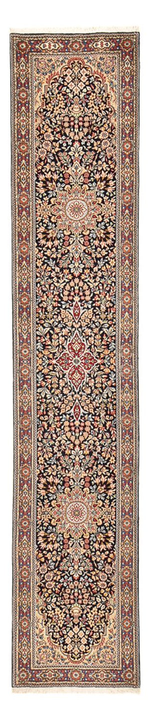 Løber Persisk tæppe - Royal - 396 x 77 cm - mørk beige