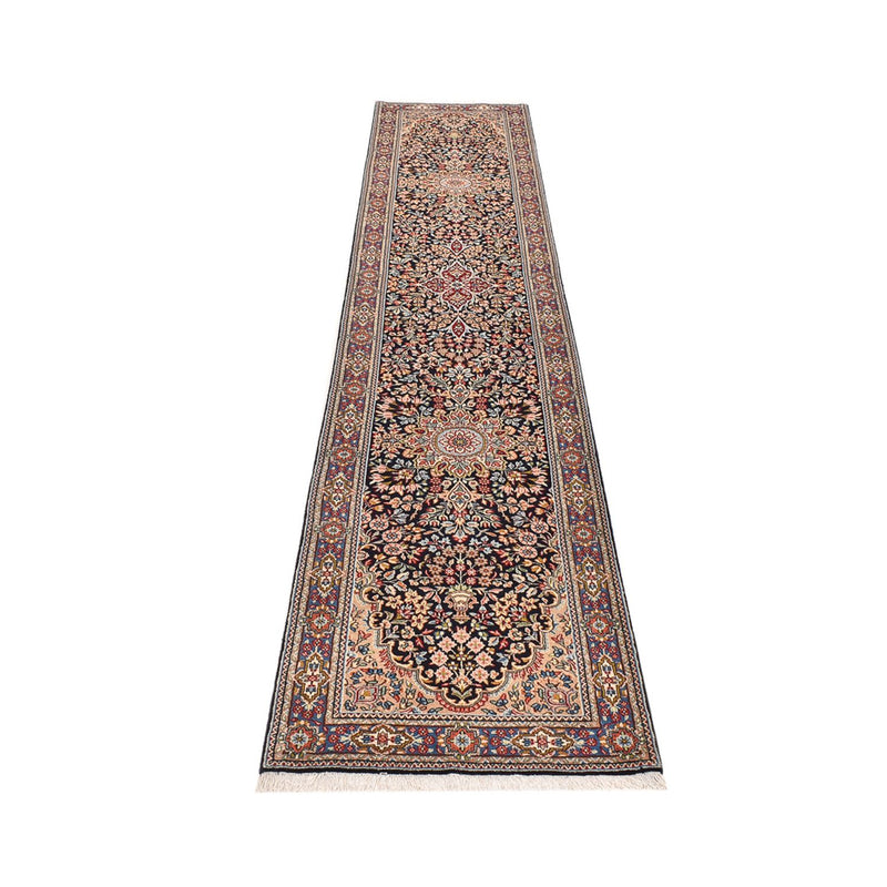 Løber Persisk tæppe - Royal - 396 x 77 cm - mørk beige