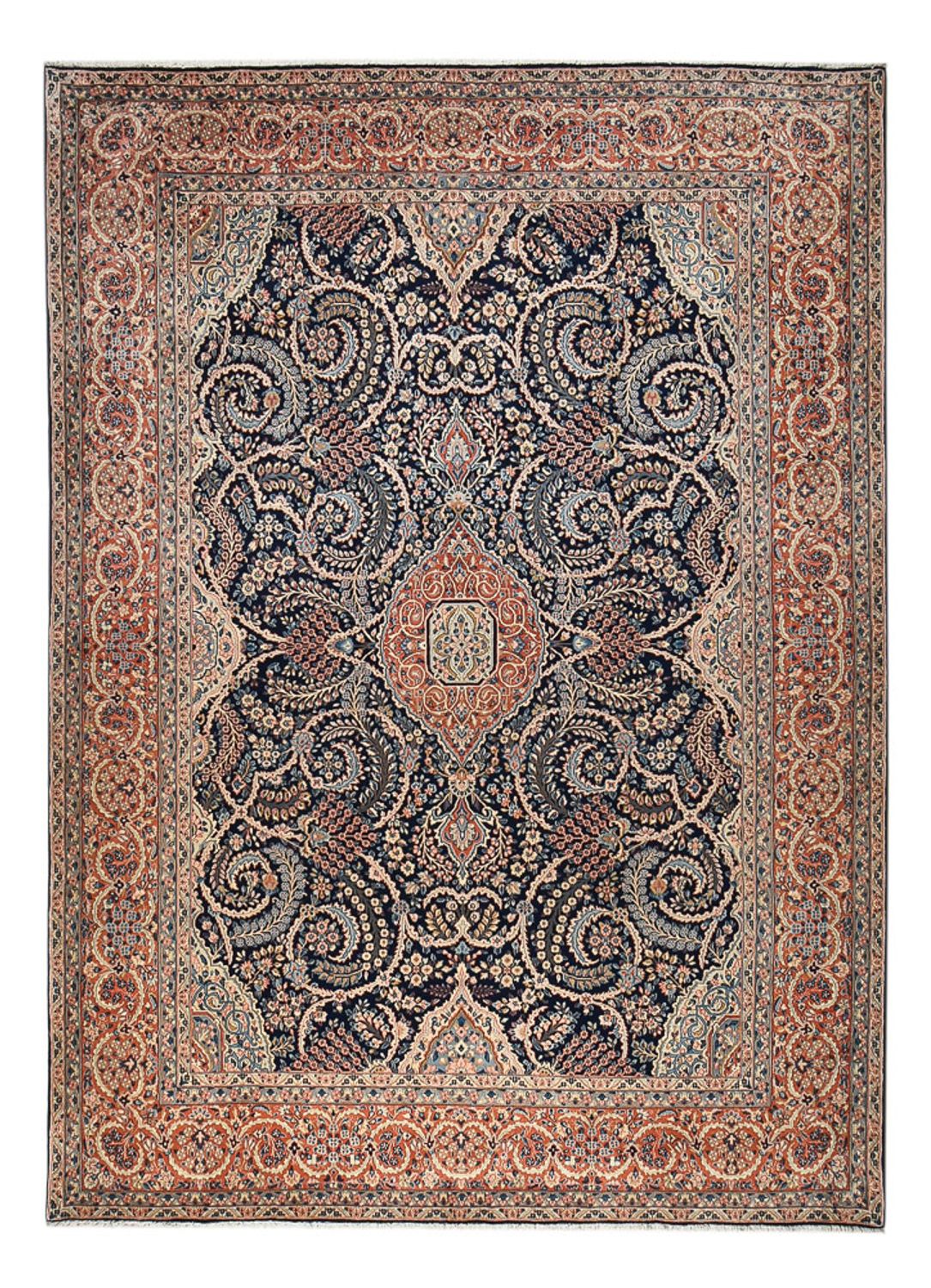 Persisk tæppe - Tabriz - Royal - 350 x 251 cm - rust