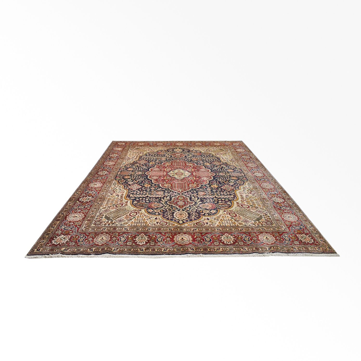 Persisk tæppe - Tabriz - Royal - 405 x 310 cm - flerfarvet