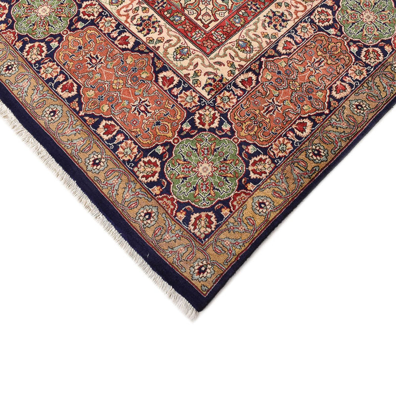 Persisk tæppe - Tabriz - Royal - 410 x 300 cm - mørkeblå