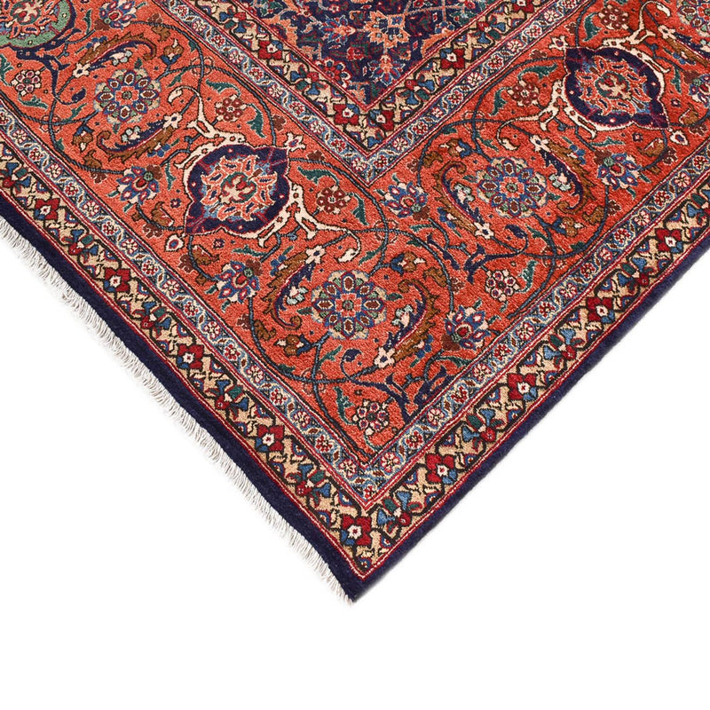 Persisk tæppe - Tabriz - Royal - 373 x 278 cm - bordeaux rød