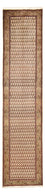Løber Persisk tæppe - Tabriz - Royal - 427 x 97 cm - mørk beige