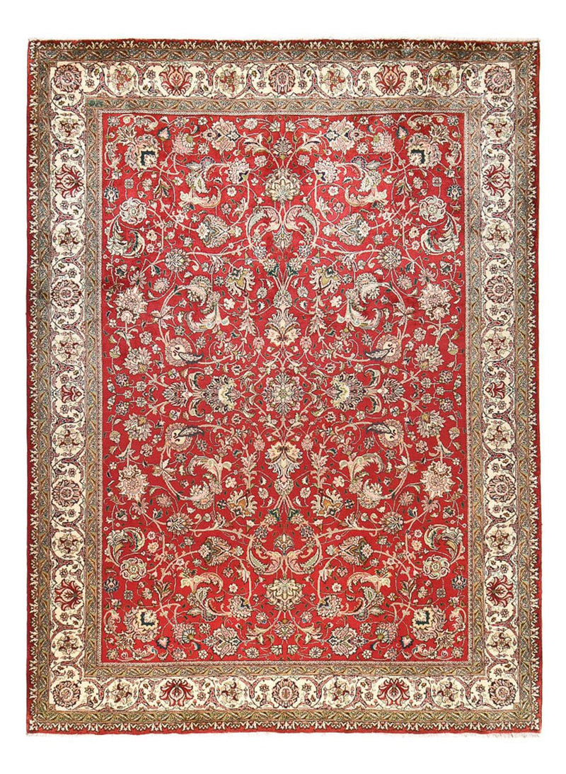 Persisk tæppe - Tabriz - Royal - 400 x 298 cm - rød