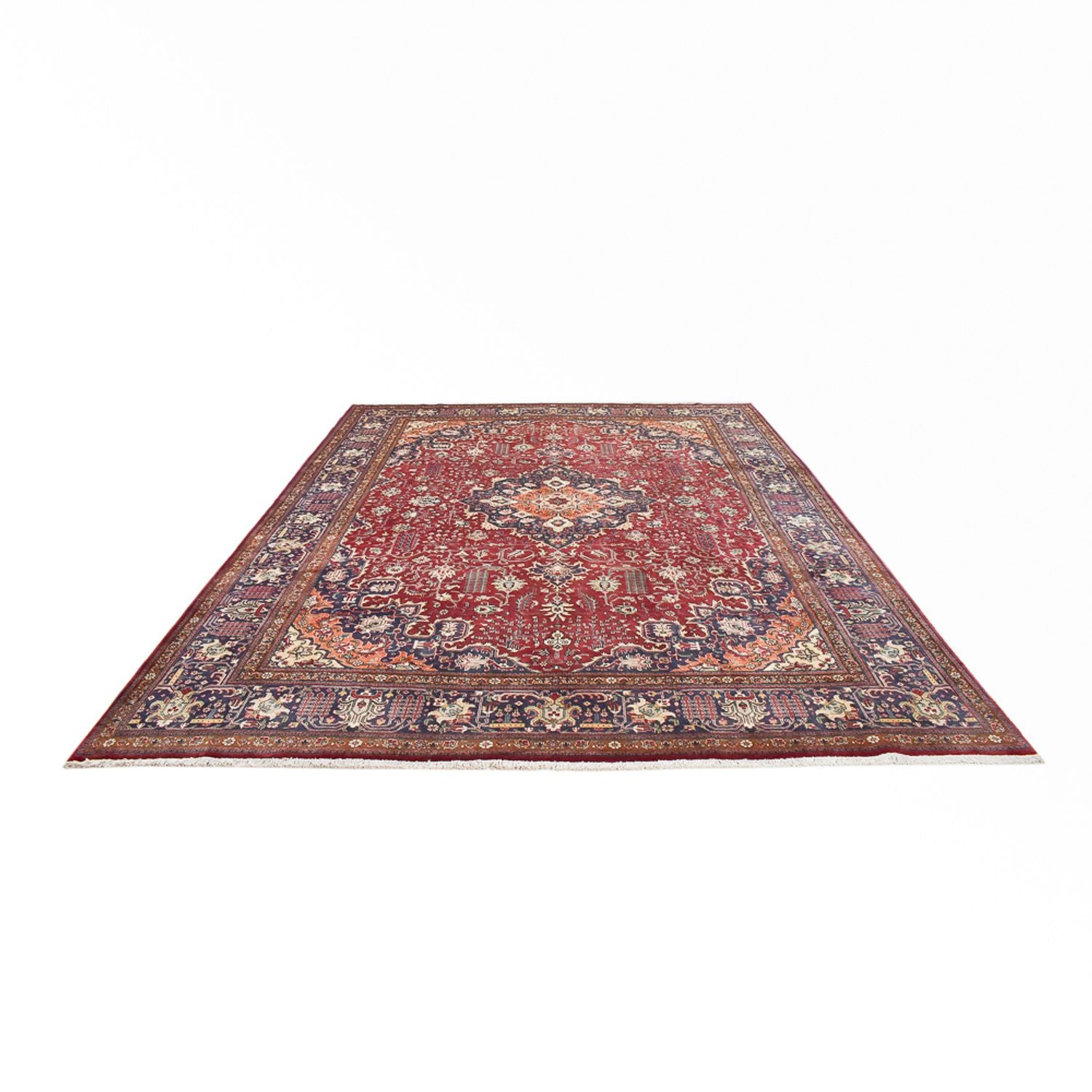 Persisk tæppe - Tabriz - Royal - 402 x 308 cm - rød