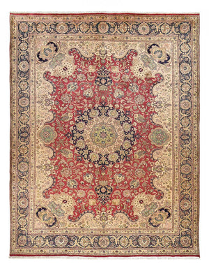 Persisk tæppe - Tabriz - Royal - 398 x 297 cm - flerfarvet
