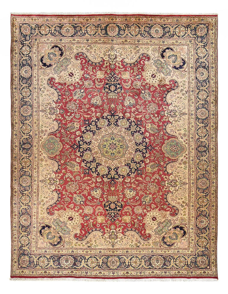 Persisk tæppe - Tabriz - Royal - 398 x 297 cm - flerfarvet