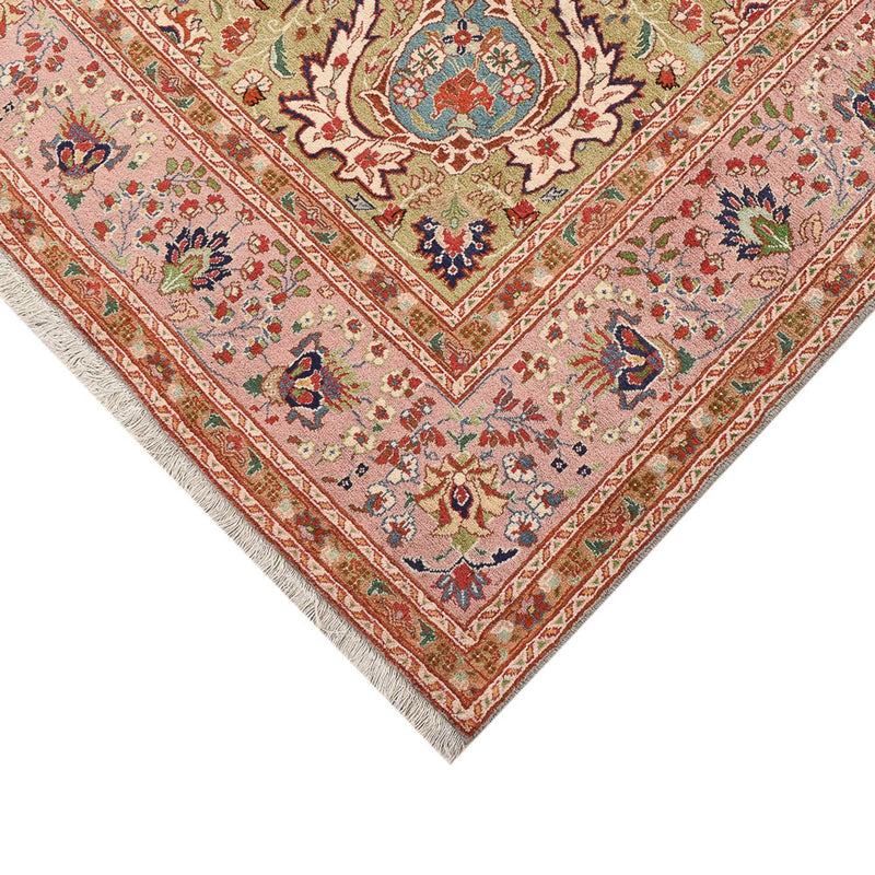 Persisk tæppe - Tabriz - Royal - 295 x 192 cm - laks
